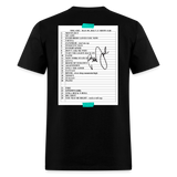 Billy Joel "5-9-24 MSG Set List" Black T-Shirt - Online Exclusive - black