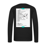 Billy Joel "5-9-24 MSG Set List" Black Long Sleeve - Online Exclusive - black