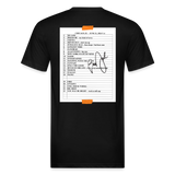 Billy Joel "6-21-24 Chicago Set List" Black T-Shirt  Online Exclusive - black