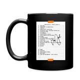 Billy Joel "6-21-24 Chicago Set List" Mug- Online Exclusive - black