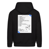 Billy Joel "7-12-24 Denver Set List" Black Hoodie  Online Exclusive - black