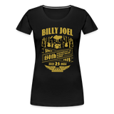 Billy Joel "150th MSG Instruments " Womens T-Shirt - Online Exclusive - black