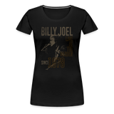 Billy Joel "1978 Vintage Garden" Womens T-Shirt - black