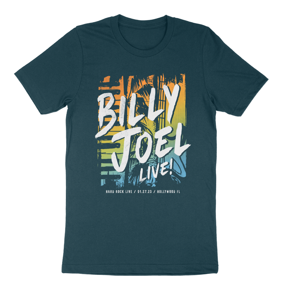 Billy Joel "1-27-23 Hollywood, FL Event" T-Shirt