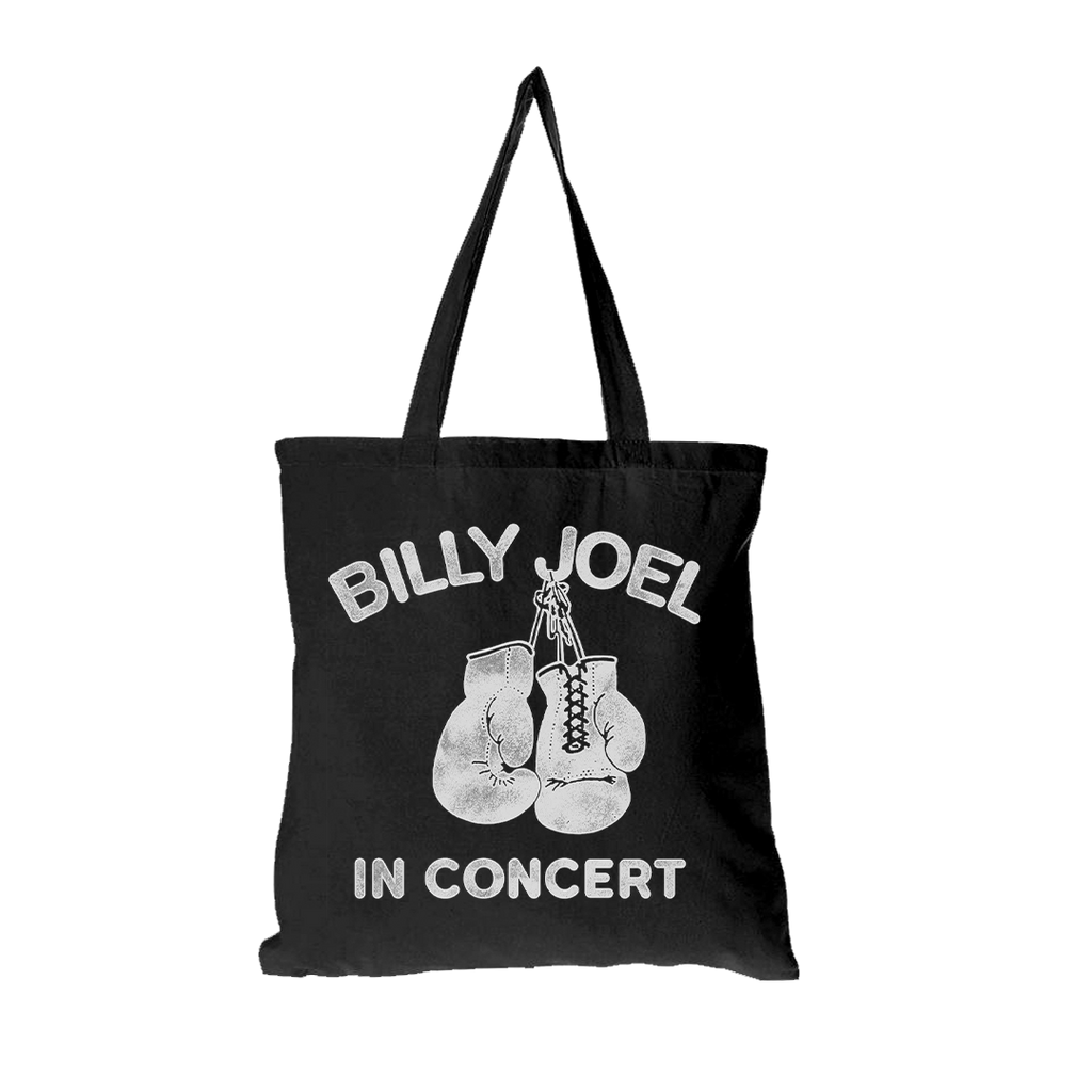 Billy Joel Black Tote bag-Boxing Gloves