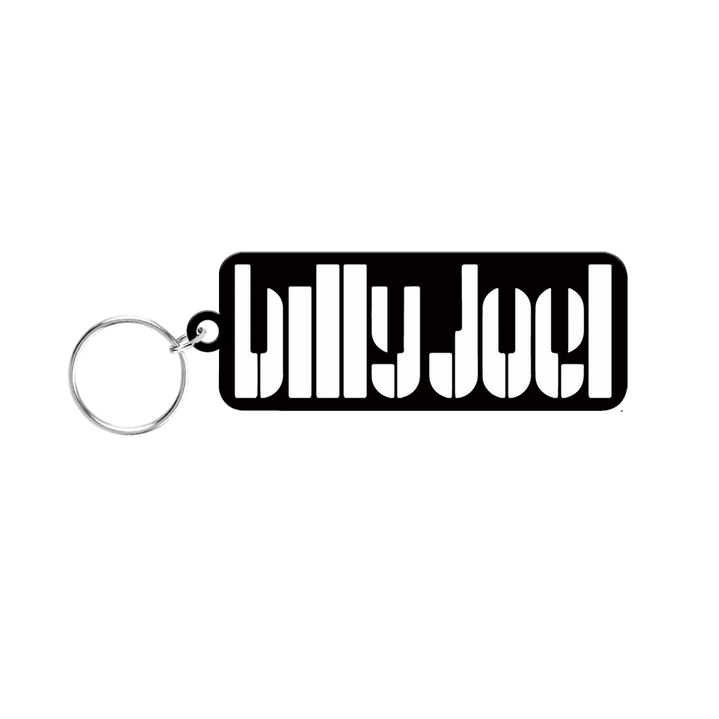 Billy Joel "Piano Keys" Metal Keychain