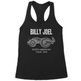 Billy Joel "Snake and Dagger" Womens Racerback Tank