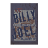 Billy Joel "1-13-23 New York, NY MSG Event" Poster